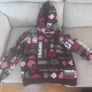 Jordan Hoodie AOP Fleece YXL